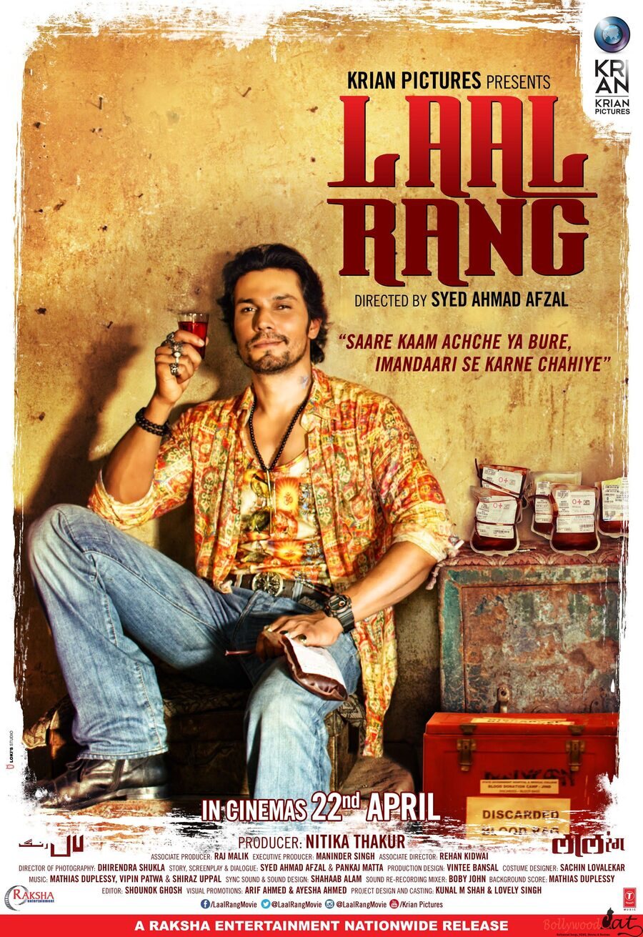 Cartel de Laal Rang - Indio