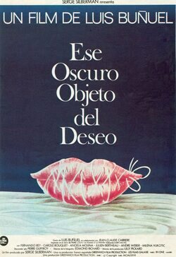 Cartel de Ese oscuro objeto del deseo