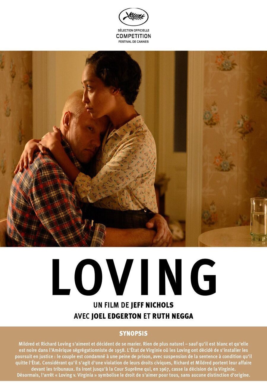Cartel de Loving - Cannes