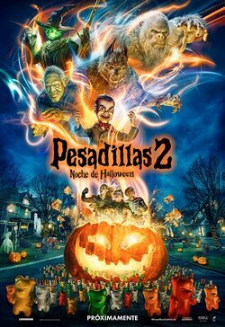 Cartel de Pesadillas 2: Noche de Halloween