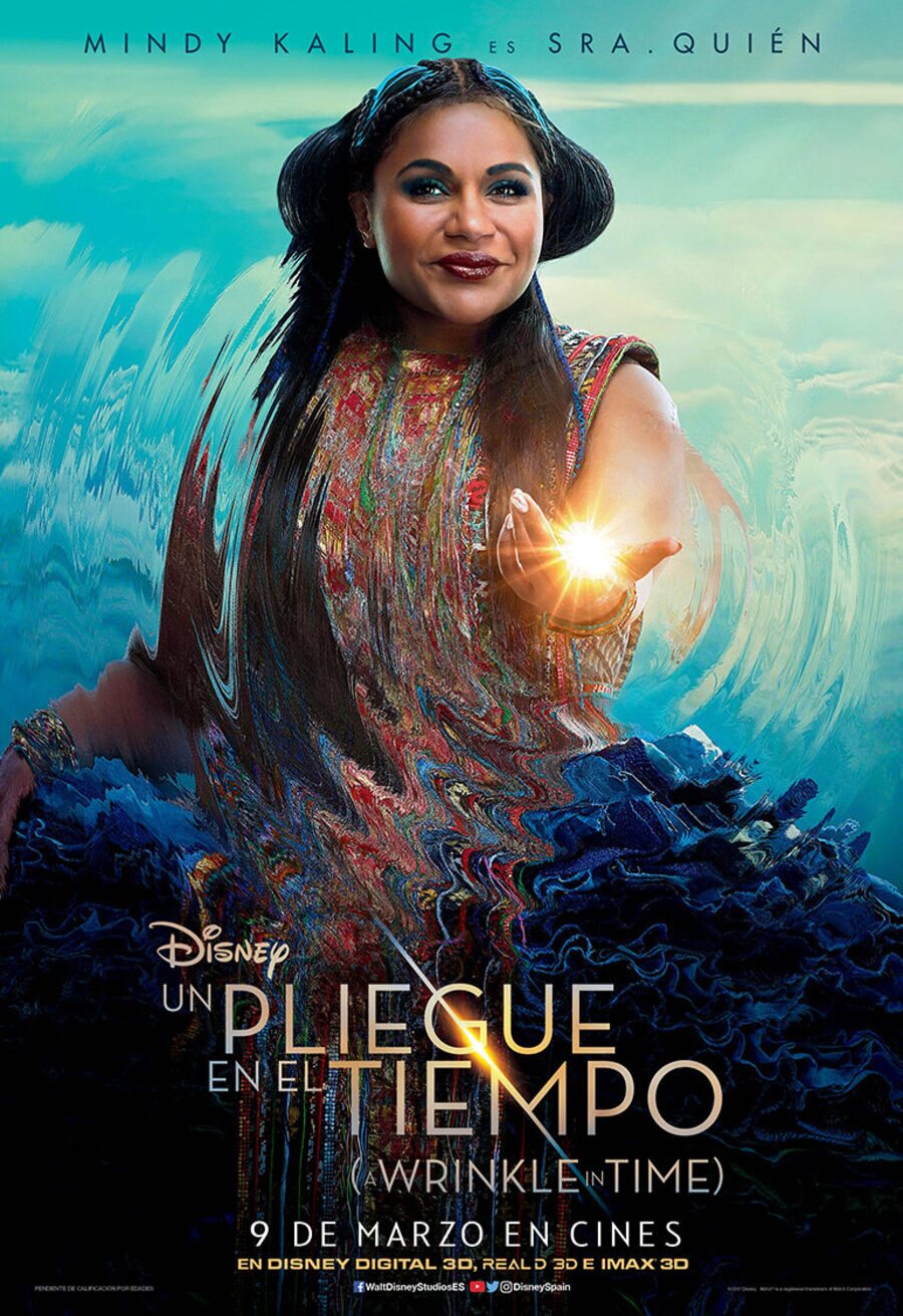 Cartel de Un pliegue en el tiempo - Mindy Kaling