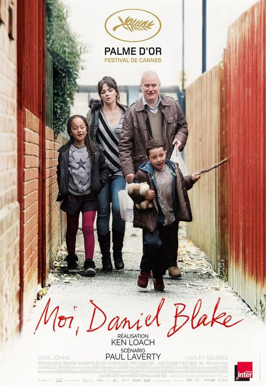 Cartel de Yo, Daniel Blake - Francia