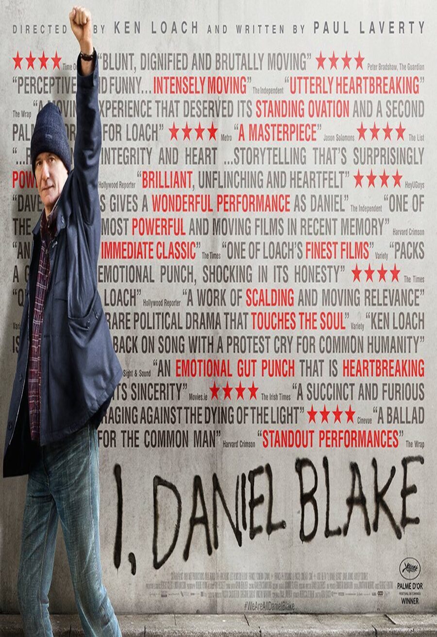 Cartel de Yo, Daniel Blake - Críticas (Internacional)