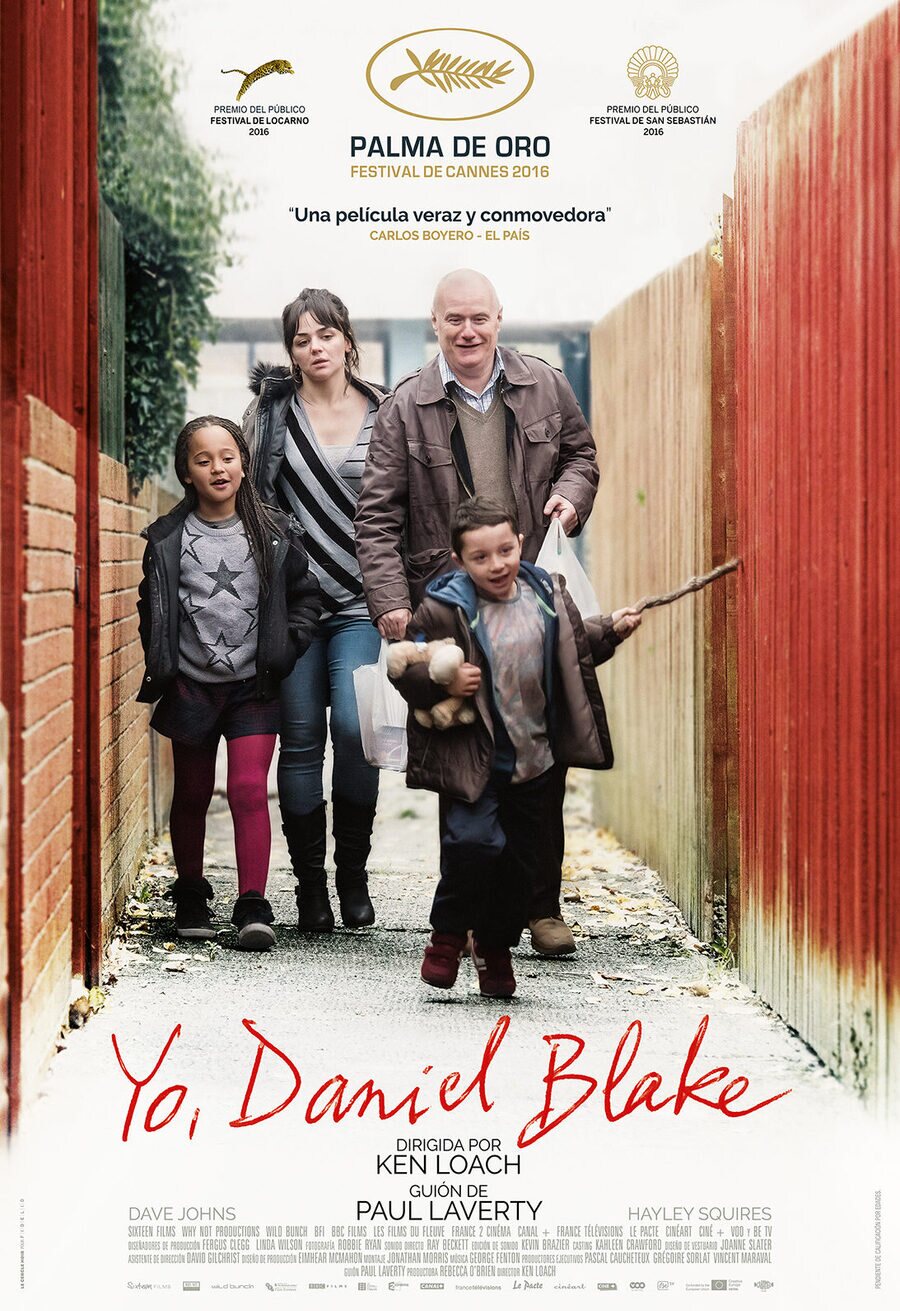 Cartel de Yo, Daniel Blake - España