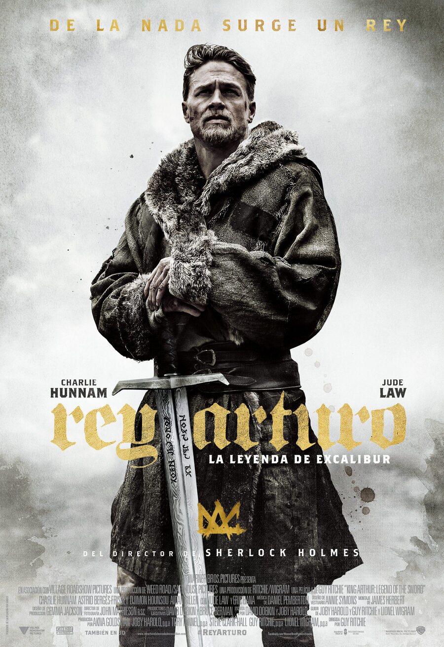 Cartel de Rey Arturo: La Leyenda de Excálibur - Póster España