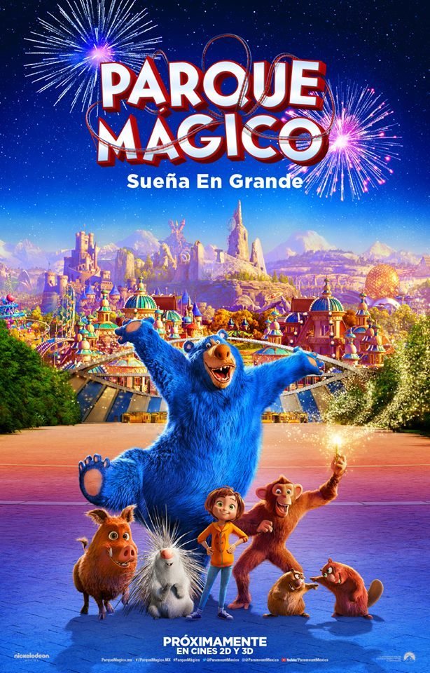 Cartel de El parque mágico - España #1