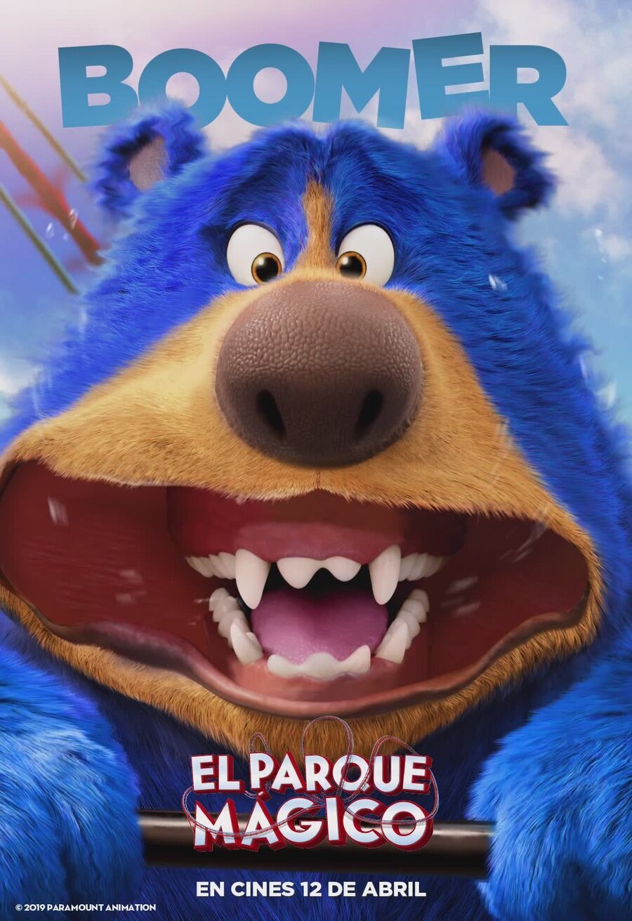 Cartel de El parque mágico - España #2