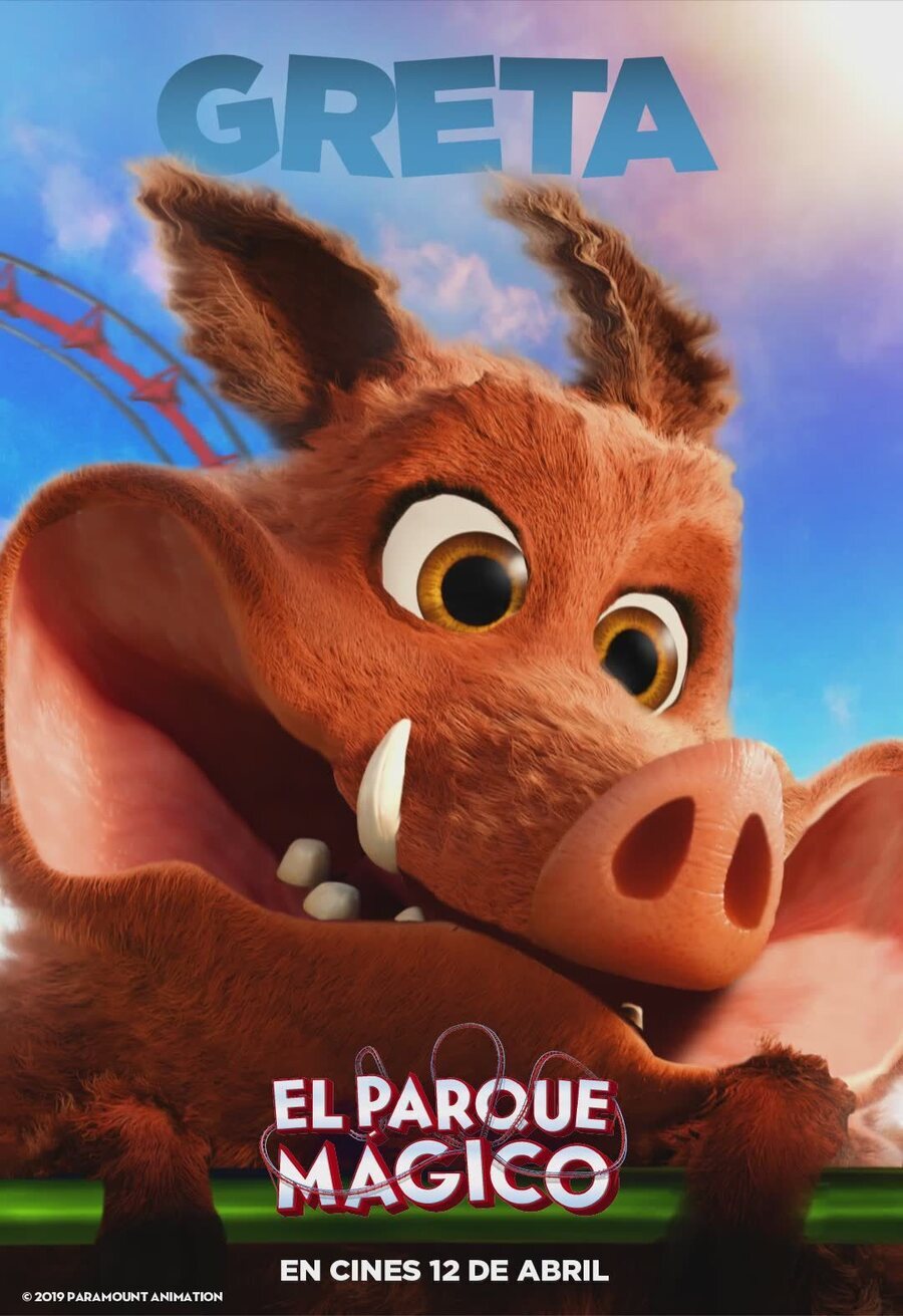 Cartel de El parque mágico - España #3