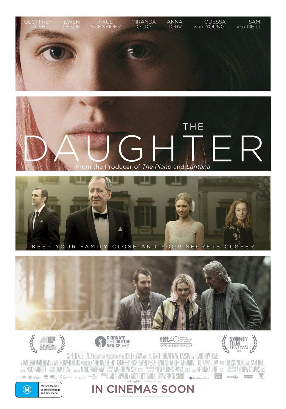 Cartel de The Daughter - Reino Unido