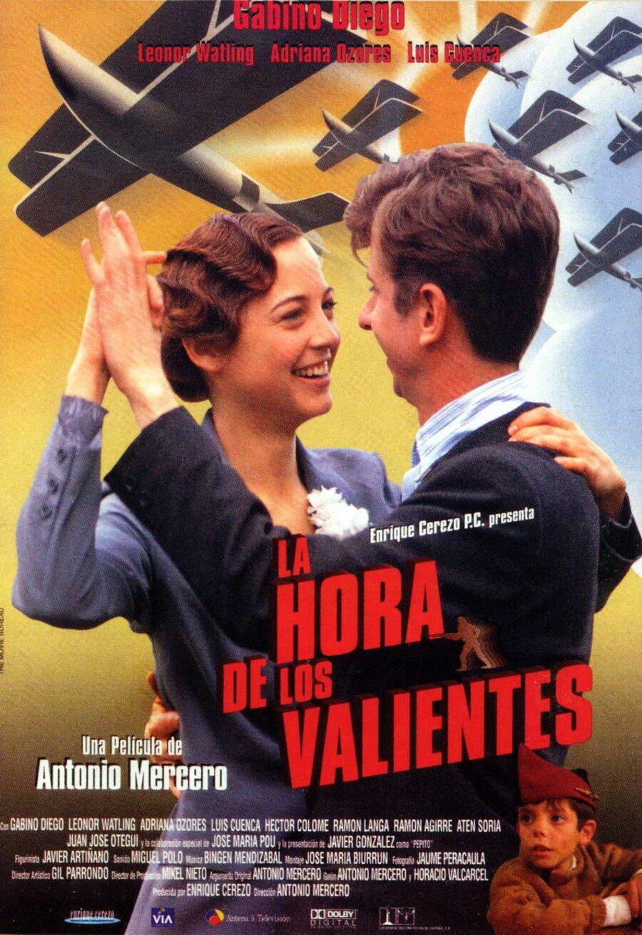 Cartel de La hora de los valientes - España