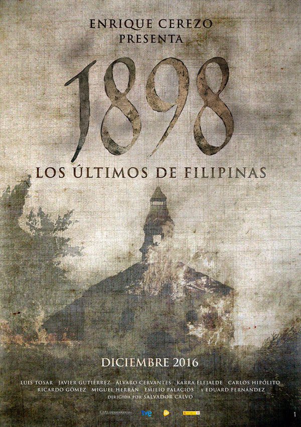 Cartel de 1898. Los últimos de Filipinas - Provisional