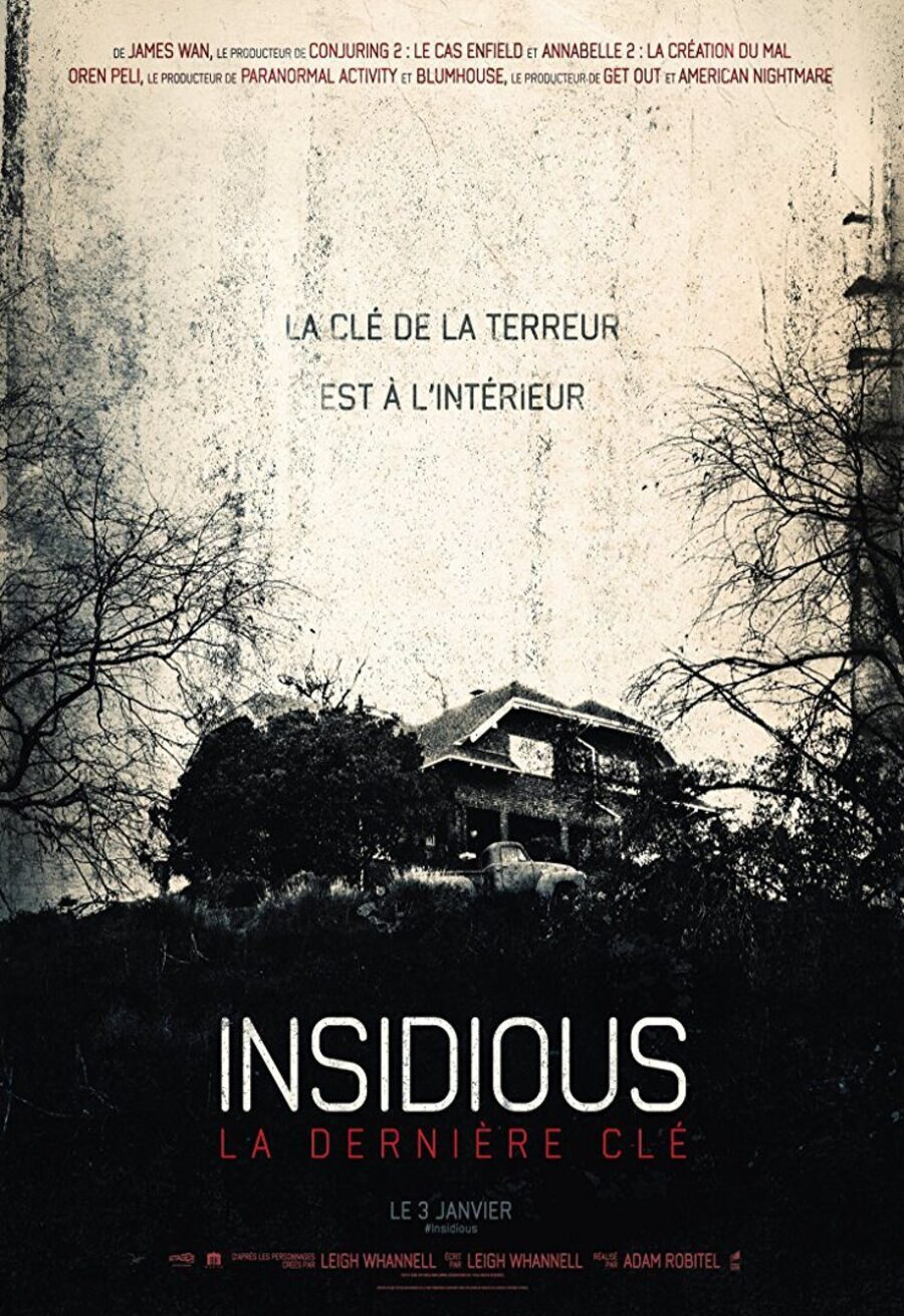 Cartel de Insidious: La última llave - Francia