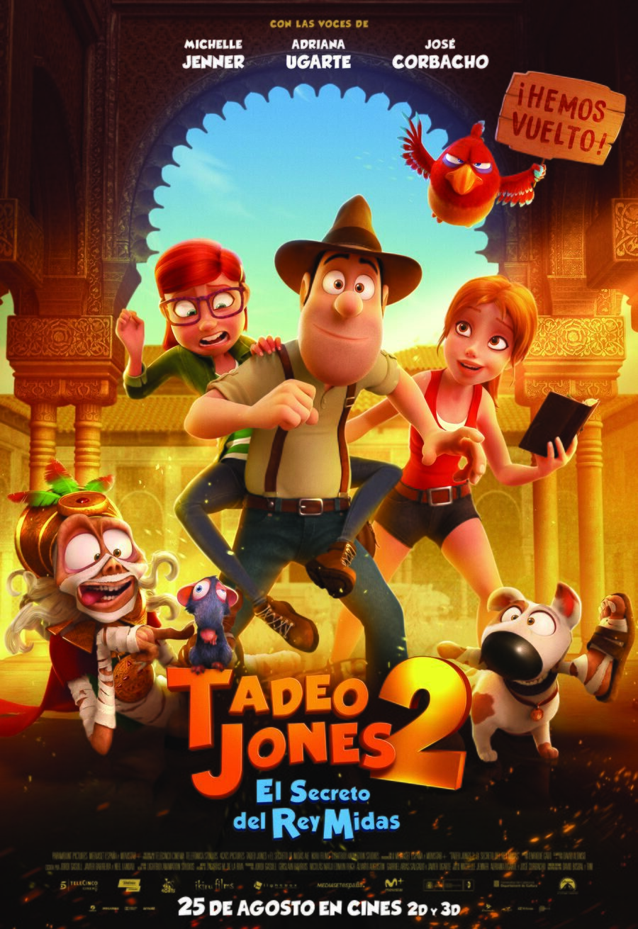 Cartel de Tadeo Jones 2: El secreto del Rey Midas - Tadeo Jones 2: el secreto del Rey Midas