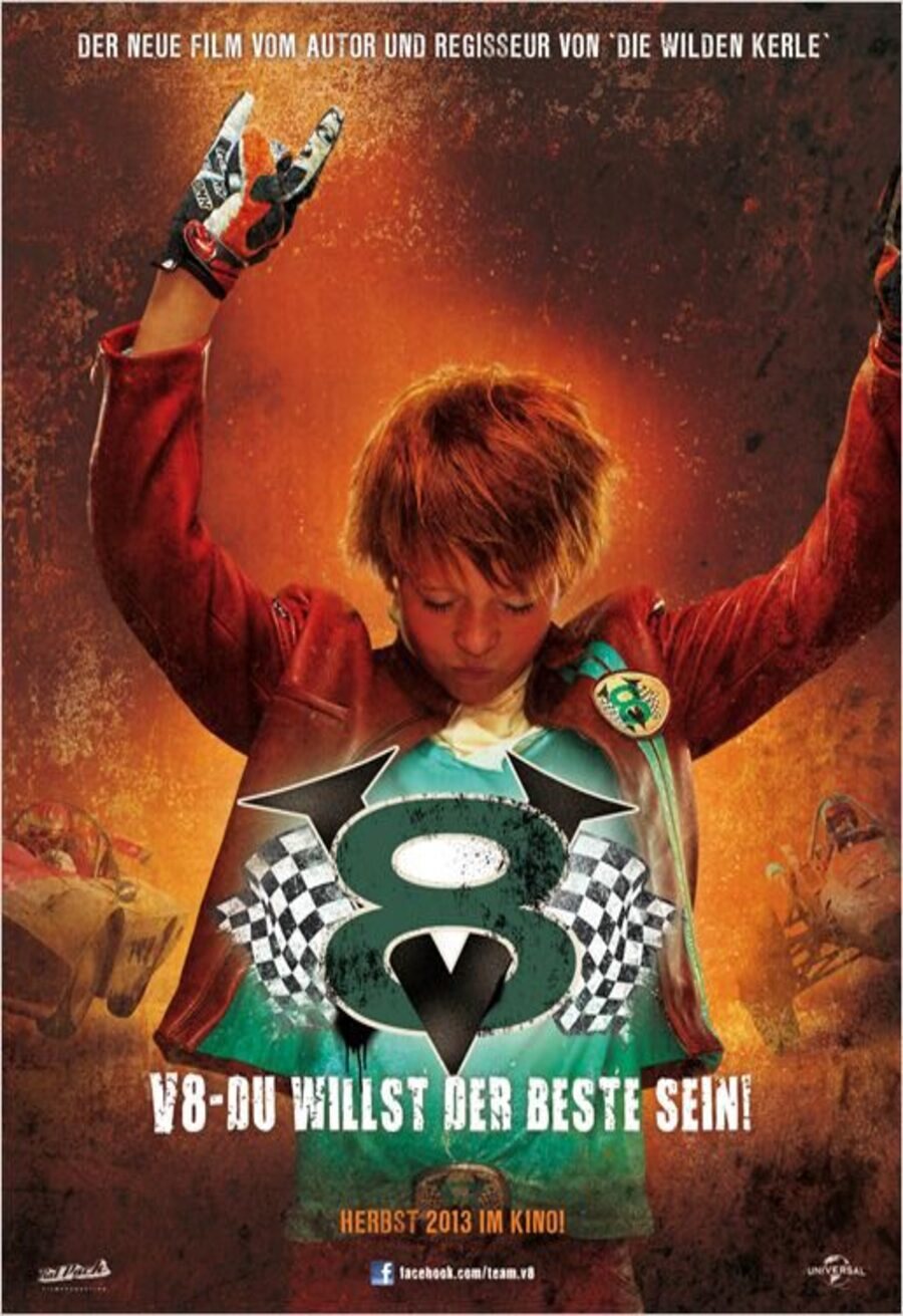 Cartel de V8: Arranquen sus motores - V8 - Du willst der Beste sein