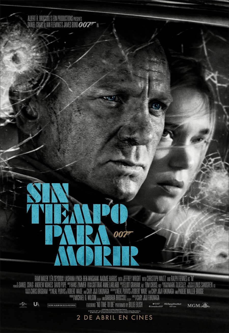 Cartel de Sin tiempo para morir - 'Sin tiempo para morir'