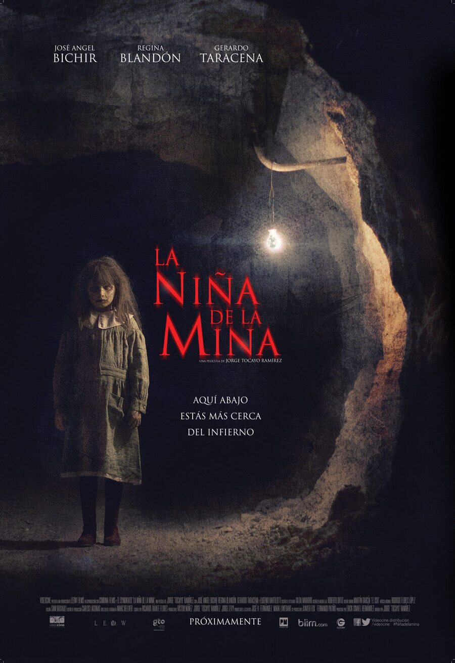 Cartel de La niña de la mina - La niña de la mina