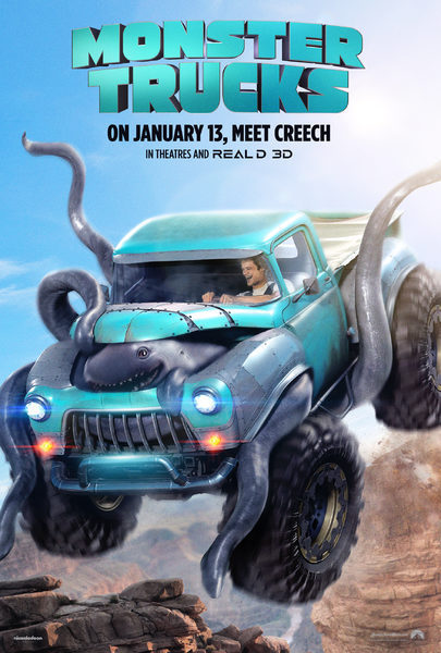 Cartel de Monster Trucks - Poster oficial