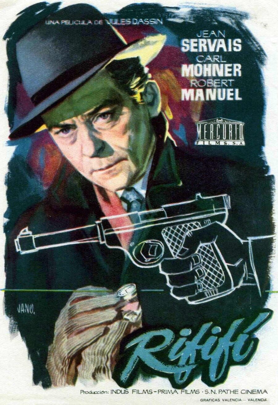 Cartel de Rififi - España (Original)