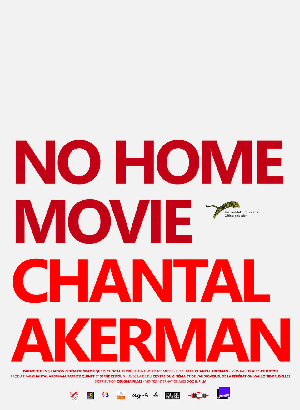 Cartel de No Home Movie - Internacional