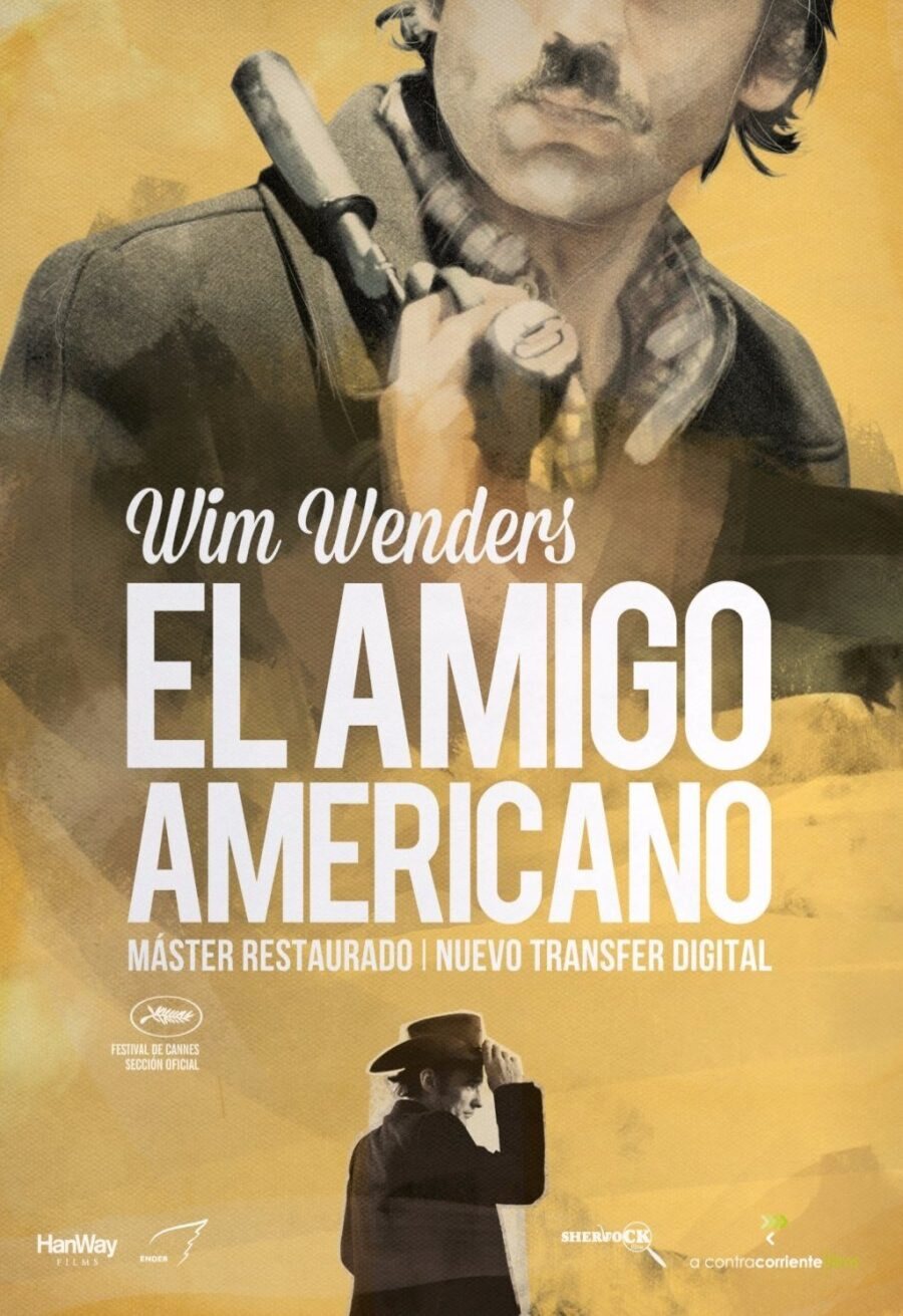 Cartel de El amigo americano - España (Relanzamiento)