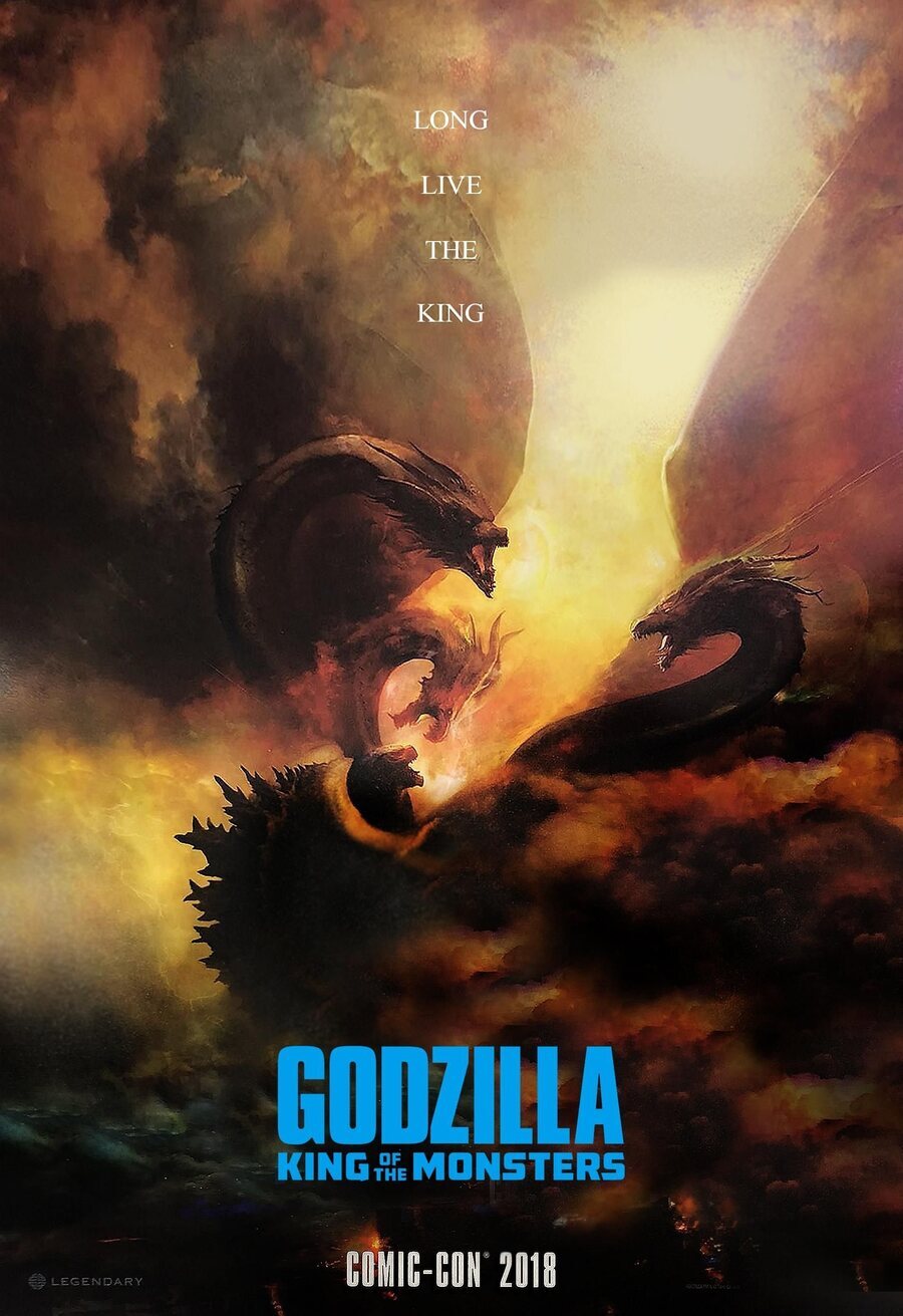 Cartel de Godzilla: Rey de los monstruos - San Diego Comic-Con