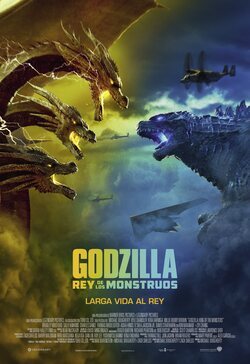 Cartel de Godzilla: Rey de los monstruos