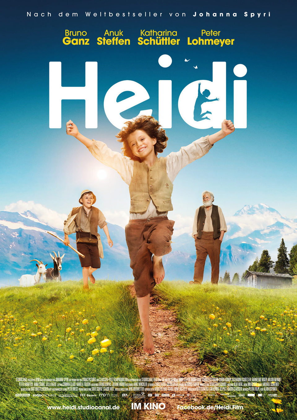 Cartel de Heidi - Alemania