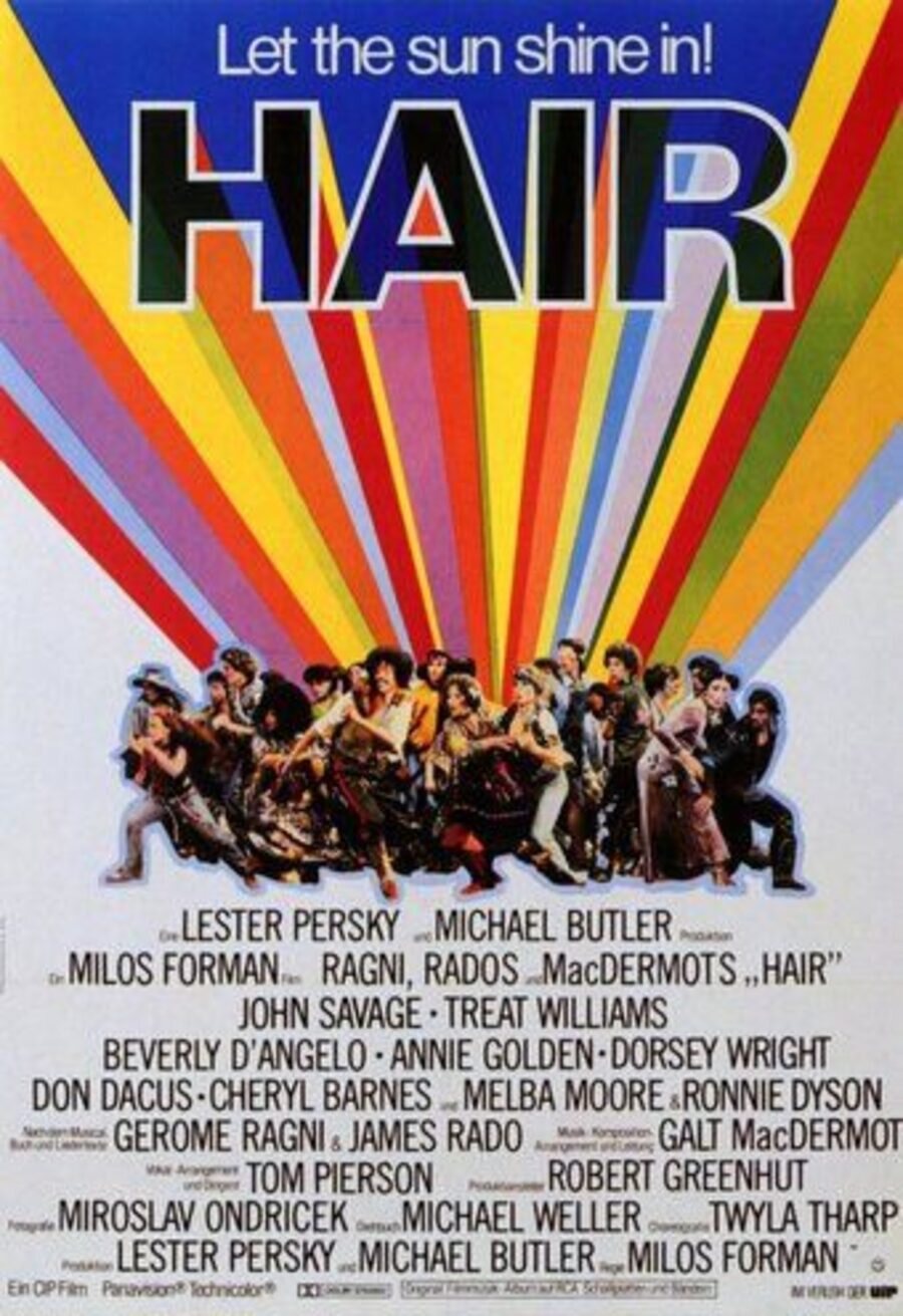 Cartel de Hair - Estados Unidos