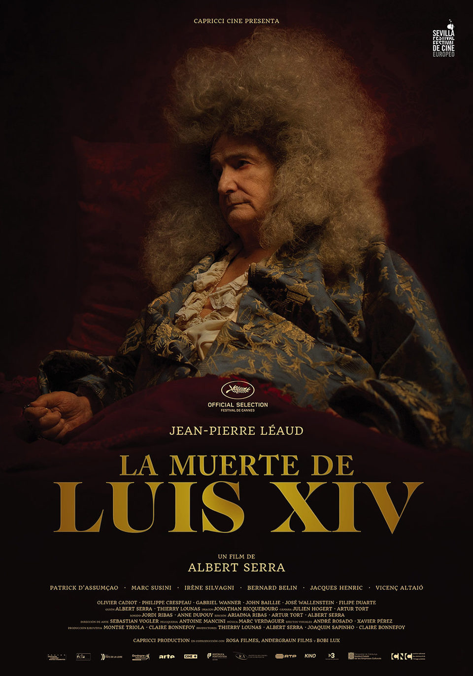 Cartel de La muerte de Luis XIV - España #2