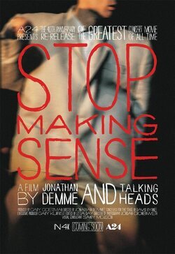 Cartel de Stop Making Sense