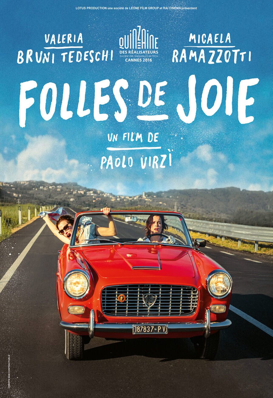 Cartel de Locas de alegría - Francia
