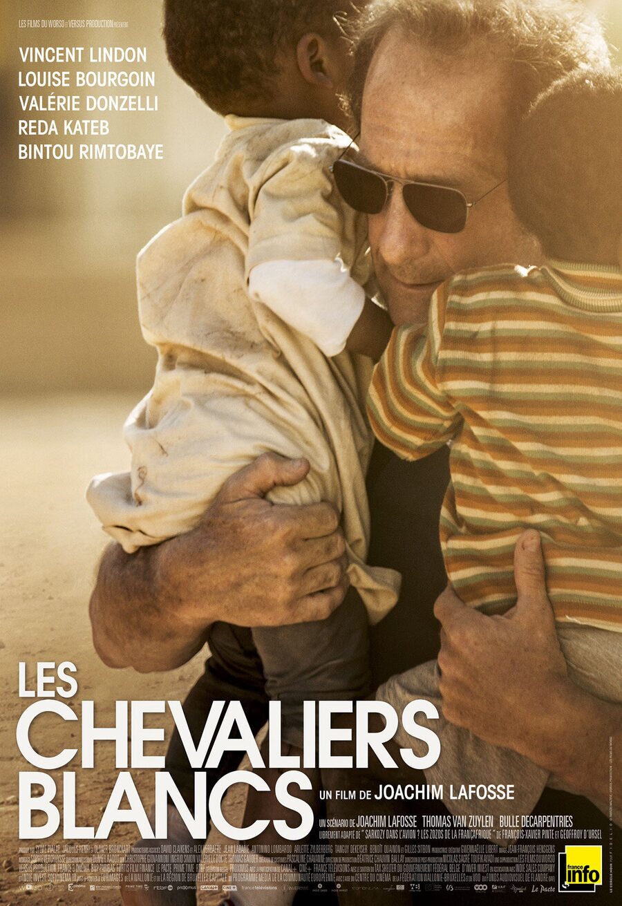 Cartel de Los caballeros blancos - Francia