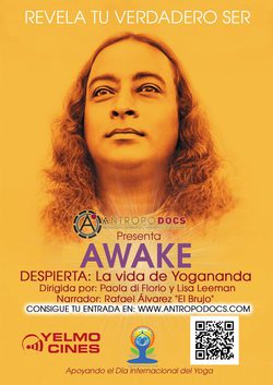 Cartel de Awake, Despierta: La vida de Yogananda