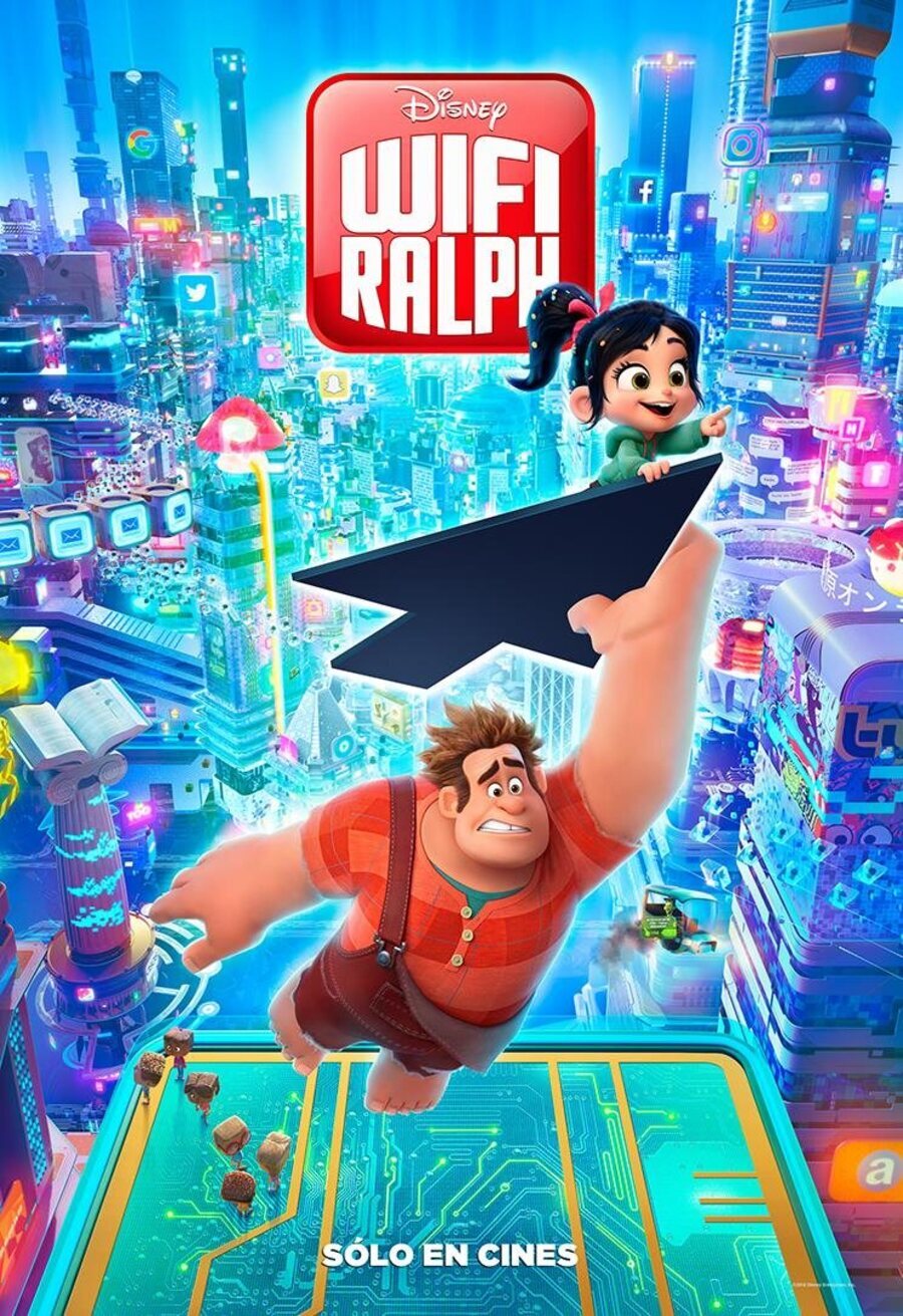 Cartel México de 'Ralph Rompe Internet'