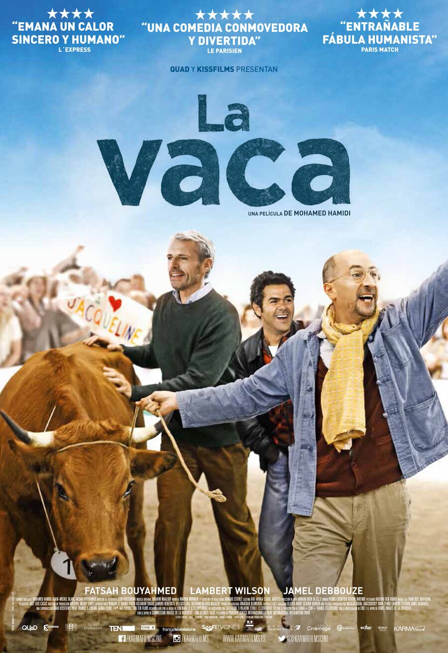 Cartel de La vaca - España
