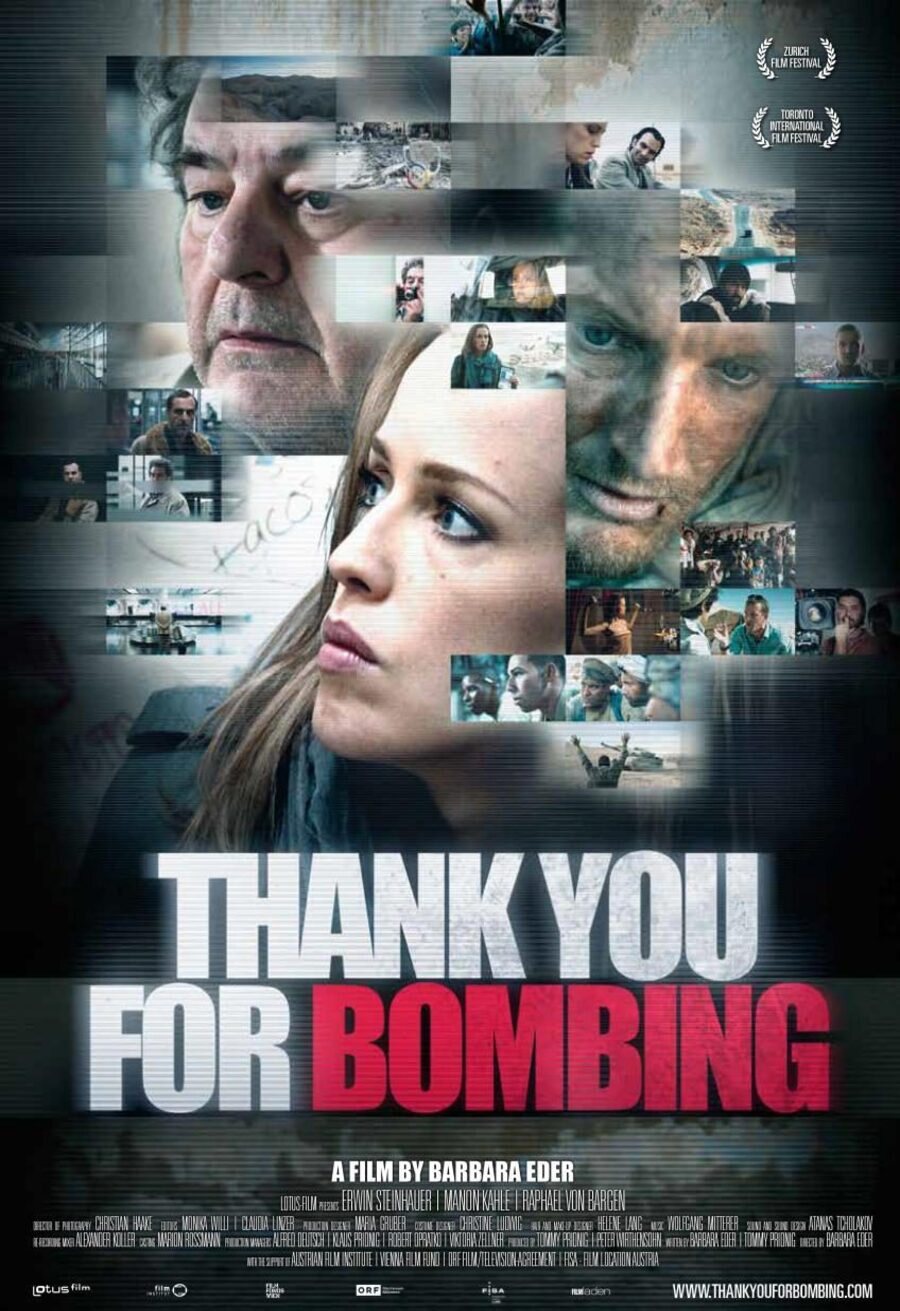 Cartel de Thank you for the bombing - Internacional