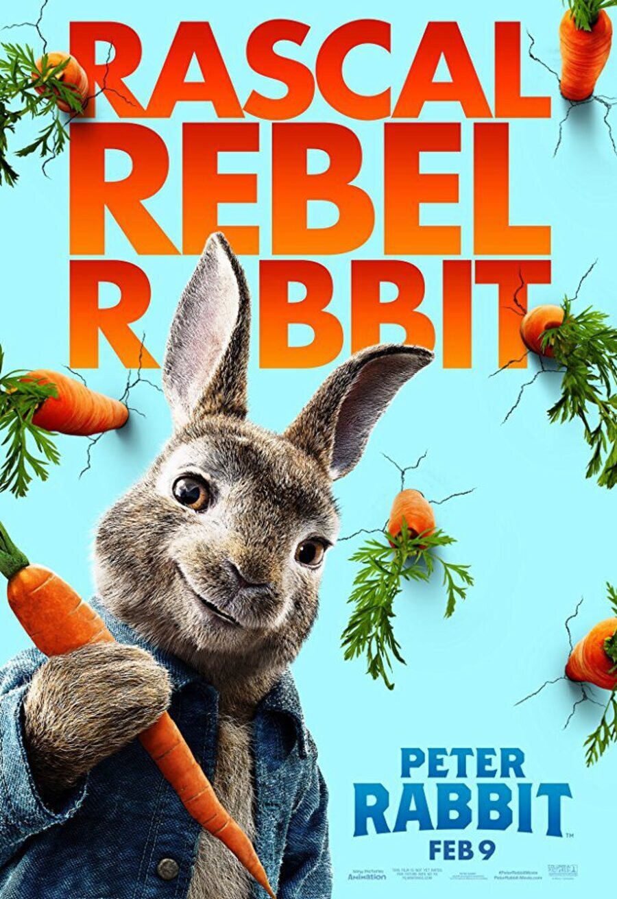 Cartel de Peter Rabbit - Estados Unidos