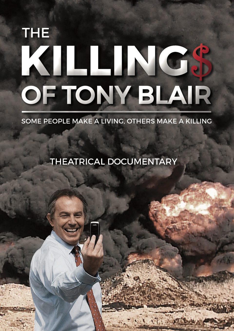 Cartel de The Killing$ of Tony Blair - Reino Unido