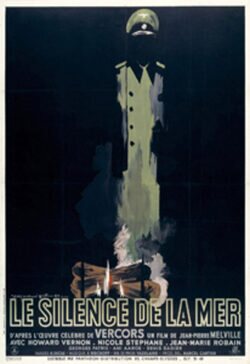 Cartel de El silencio del mar