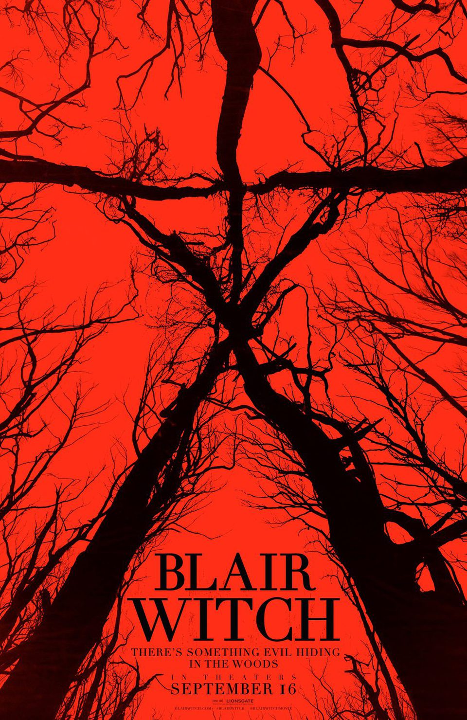 Cartel de Blair Witch - EE.UU
