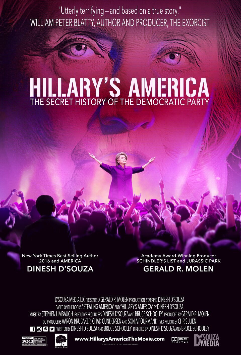 Cartel de Hillary's America: The Secret History of the Democratic Party - Estados Unidos