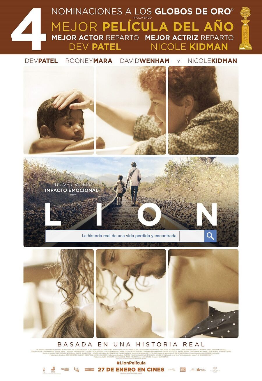 Cartel de Lion - Globos de Oro