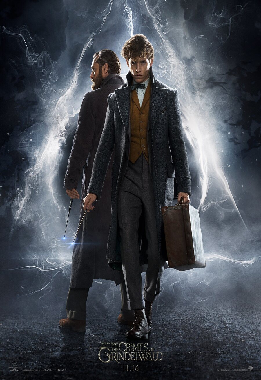 Cartel de Animales Fantásticos: Los crímenes de Grindelwald - Reino Unido
