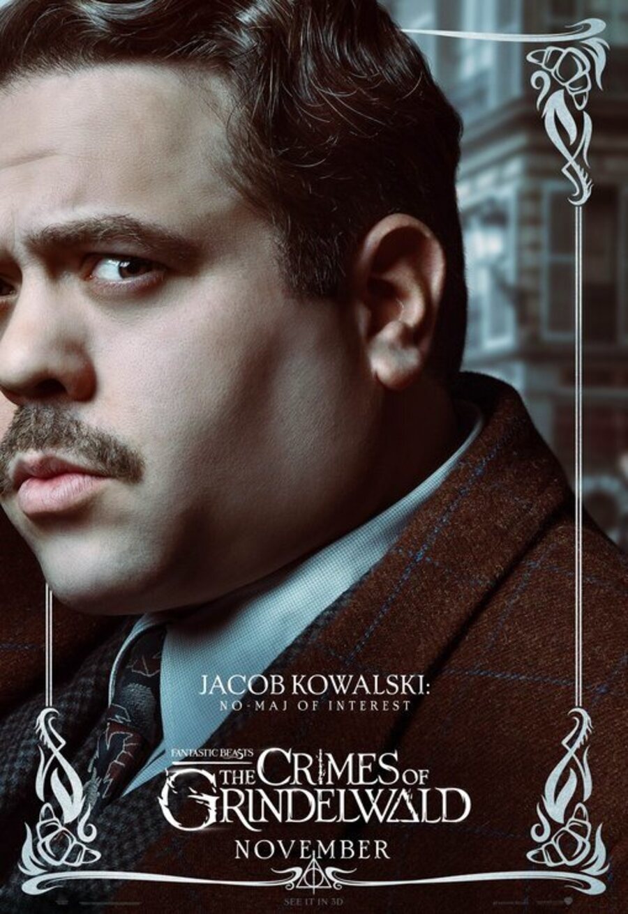 Cartel de Animales Fantásticos: Los crímenes de Grindelwald - Jacob Kowalski