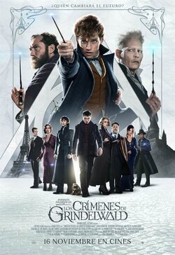 Cartel de Animales Fantásticos: Los crímenes de Grindelwald