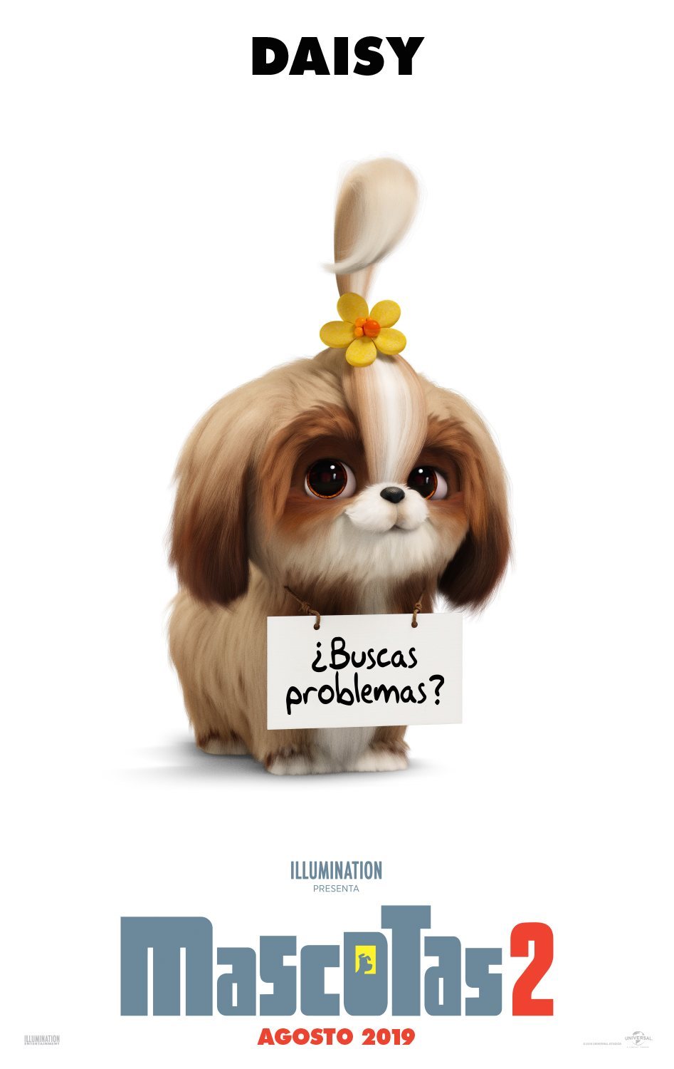 Cartel de Mascotas 2 - Daisy (España)
