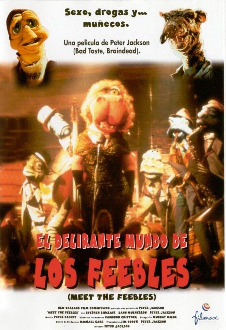 Cartel de El delirante mundo de los Feebles - España