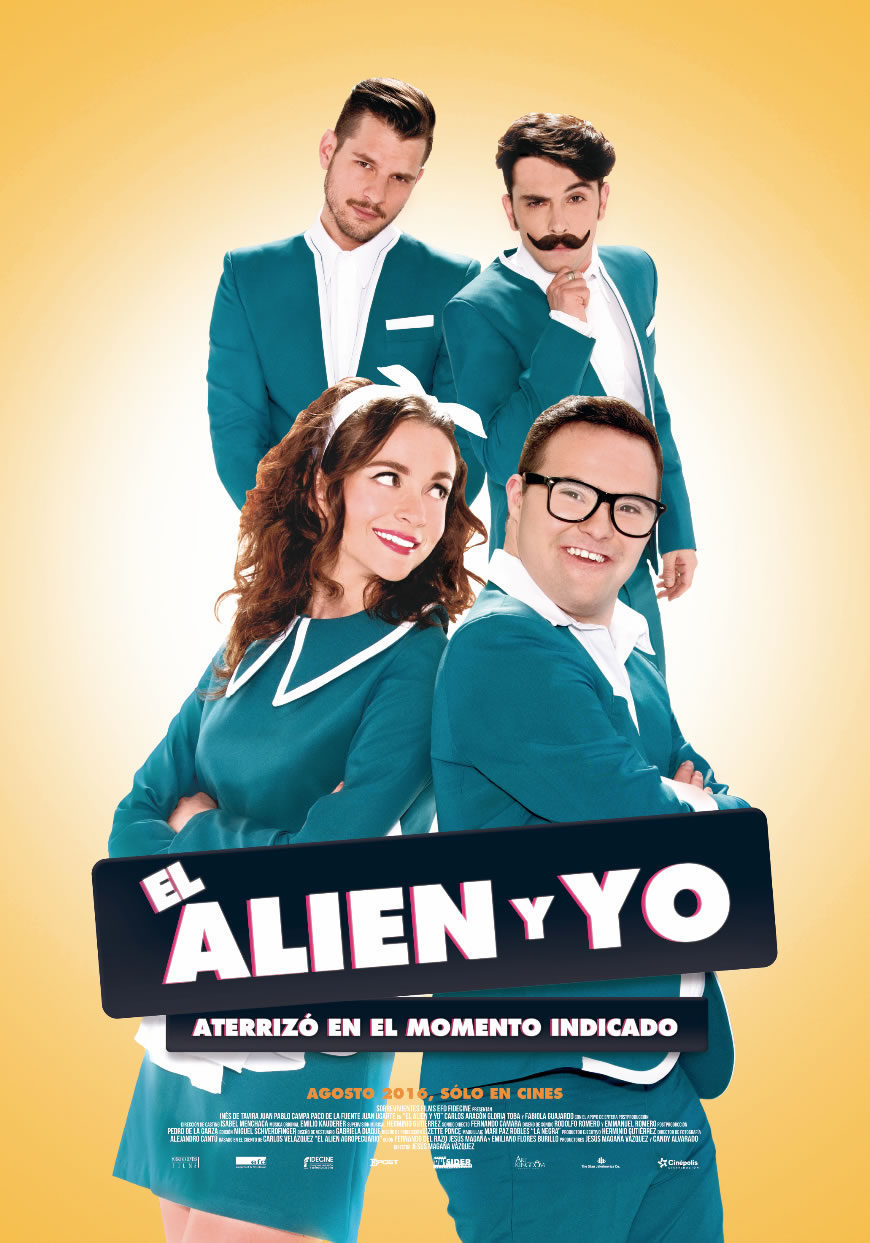 Cartel de El alien y yo - México