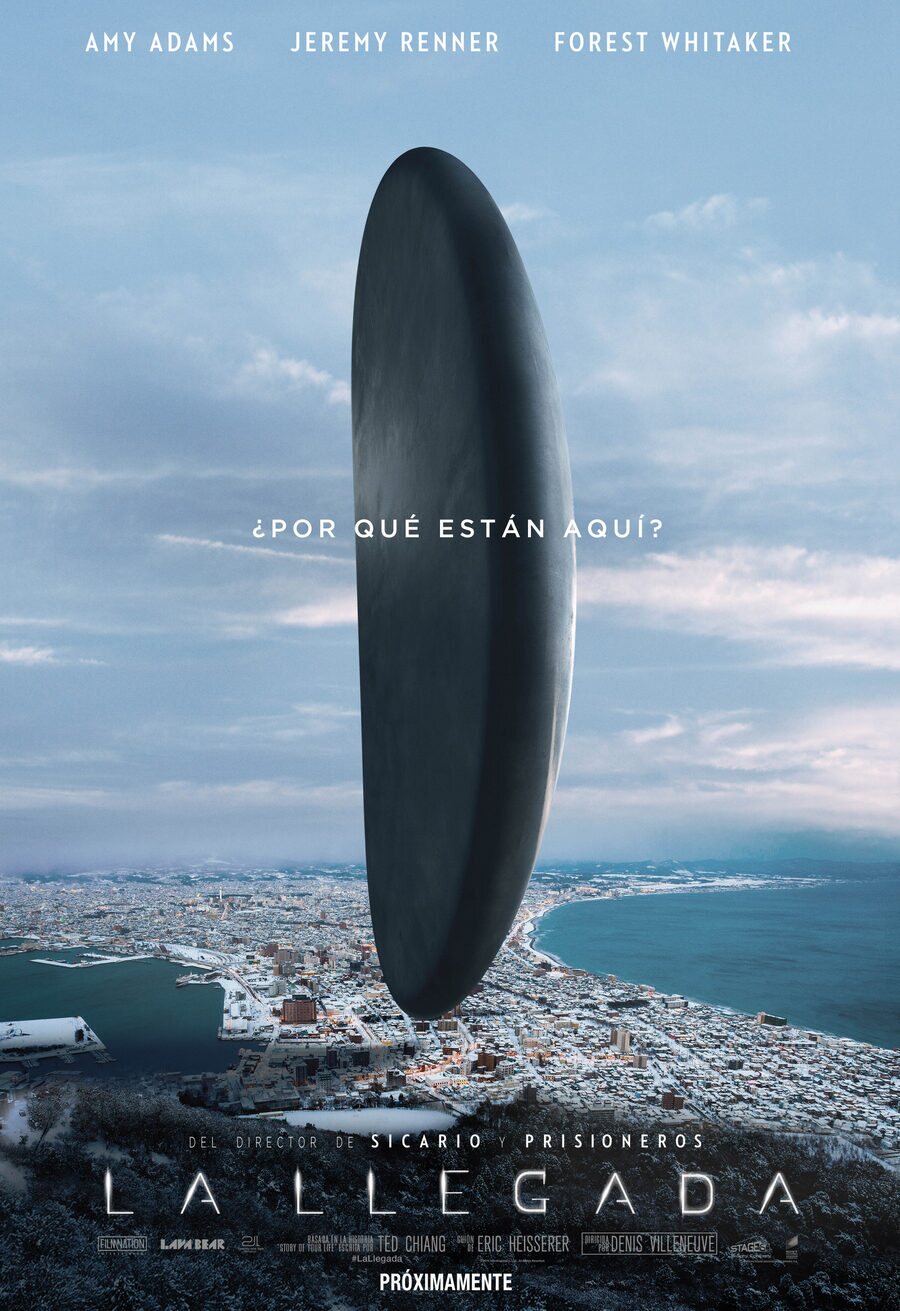 Cartel de La llegada - Póster español