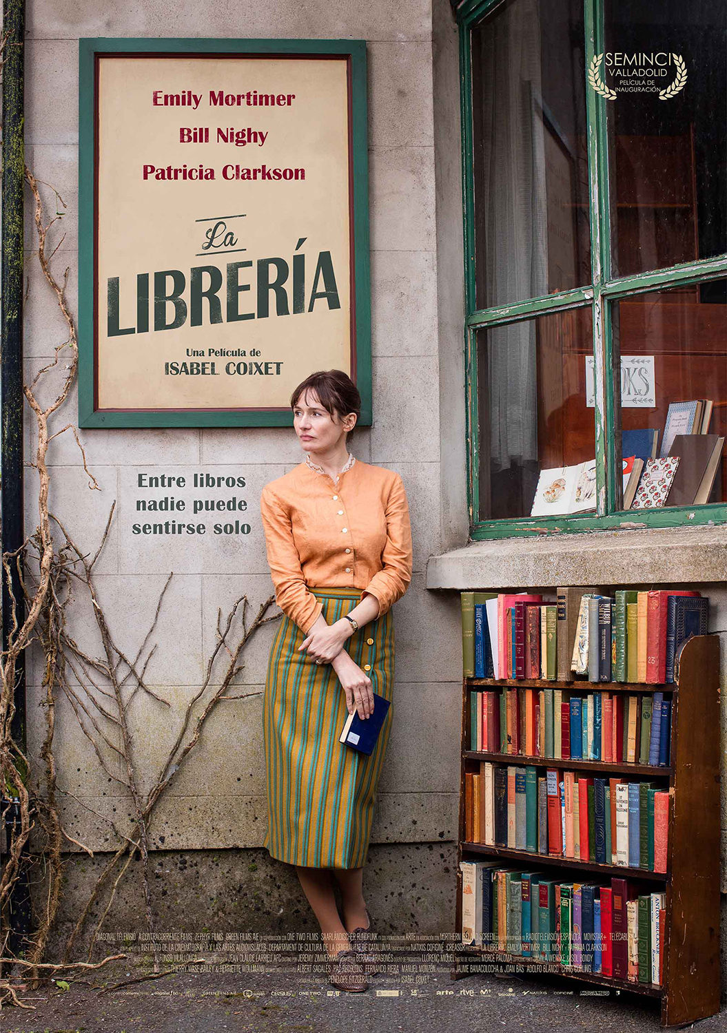 Cartel España de 'La librería'